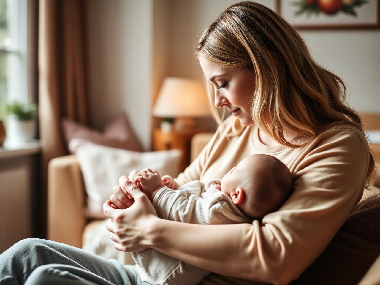 Stillberatung Bonn – Mutter stillt ihr Baby